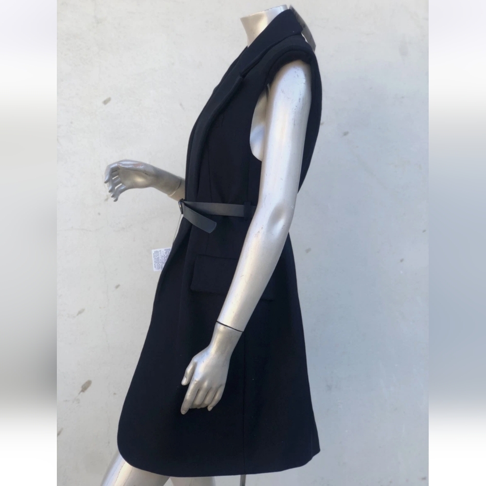 Zara Women's Navy Blue Sleeveless Vest - Picture 6 of 16